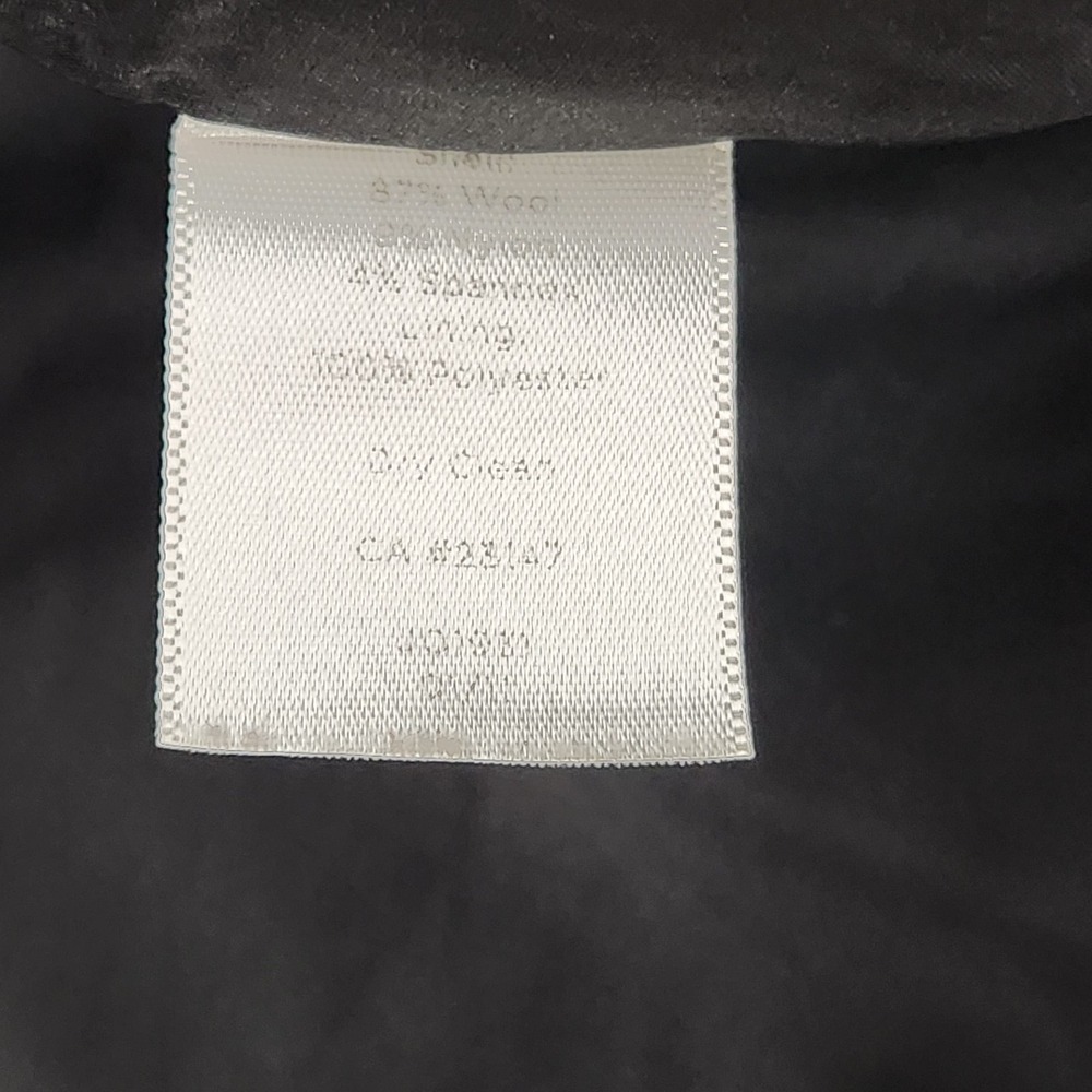 women's TALBOTS Black Blazer Jacket Wool blendstretch office career Size 20‎ - Picture 4 of 6